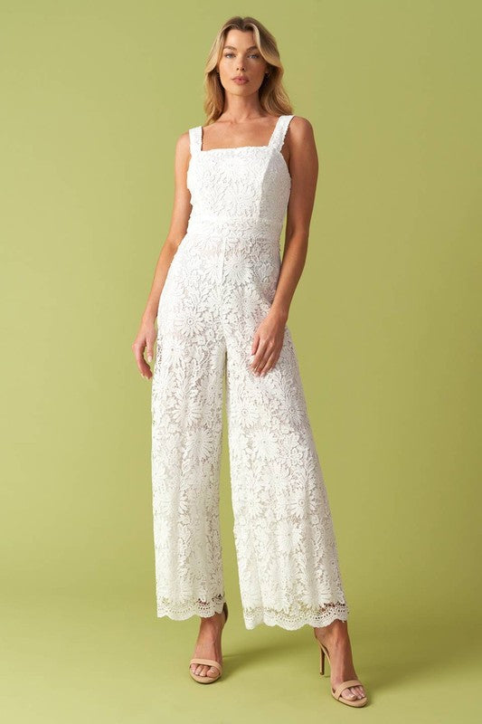 LACE JUMPSUIT