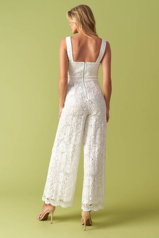 LACE JUMPSUIT