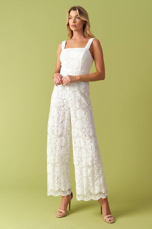 LACE JUMPSUIT