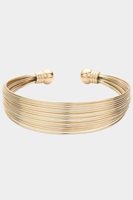GOLD METAL CUFF
