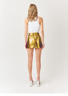 MILENA FAUX LEATHER SKIRT