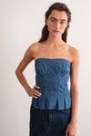 ARIYA DENIM BUSTIER
