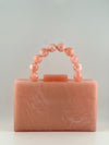CIRCLE HANDLE MARBLE CLUTCH