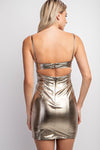 METALLIC FLOWER MINI