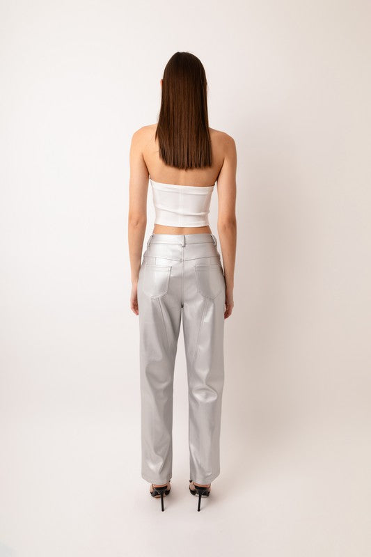 LUPE METALLIC PANT