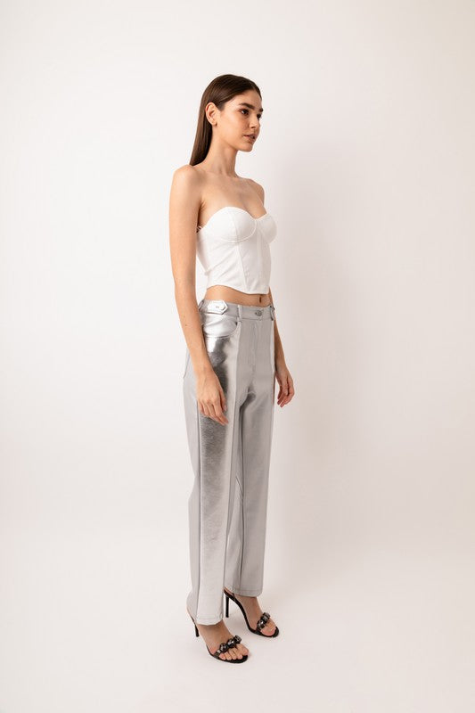 LUPE METALLIC PANT