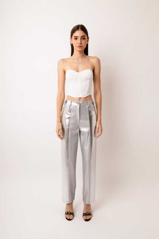 LUPE METALLIC PANT
