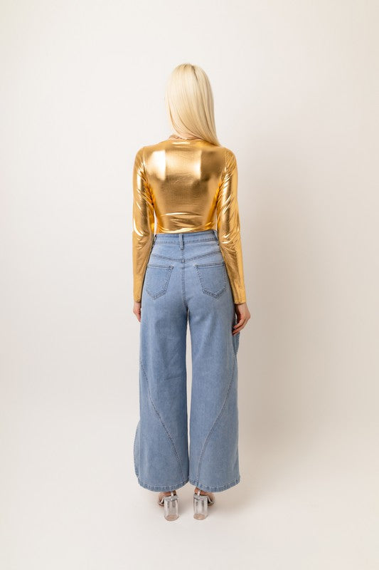 MARTINA GOLD TOP