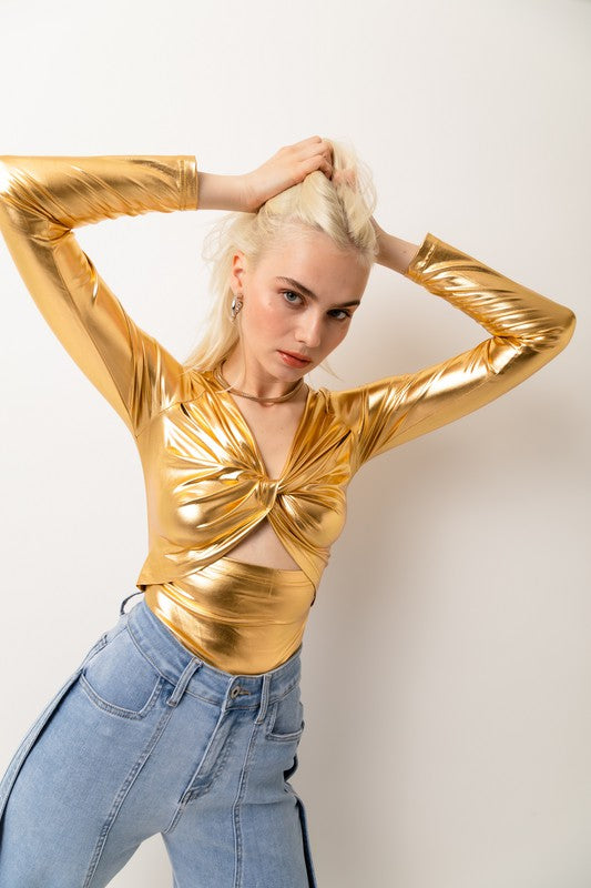 MARTINA GOLD TOP