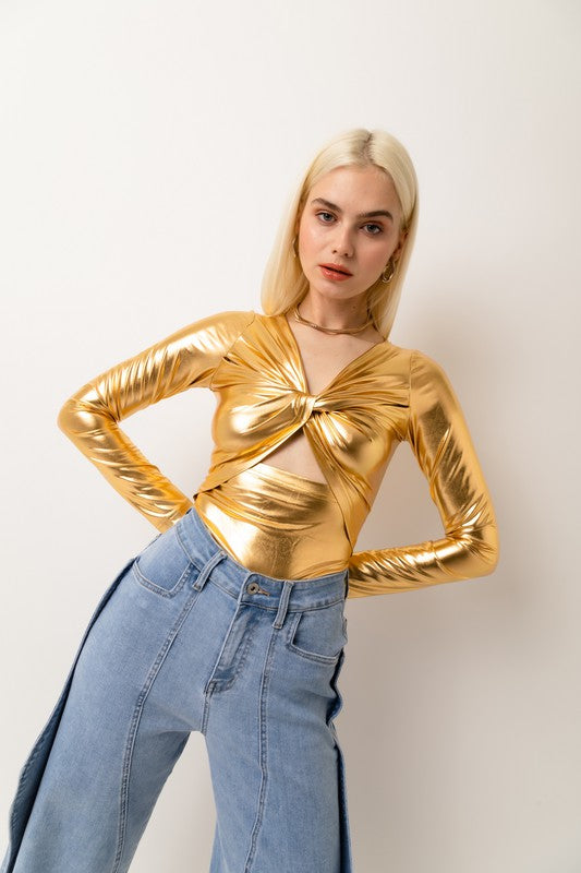 MARTINA GOLD TOP