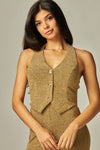 METALLIC SHIMMER VEST