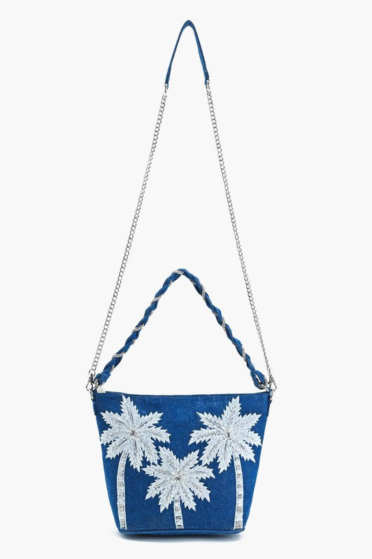 BLANC BLISS BEADED BAG
