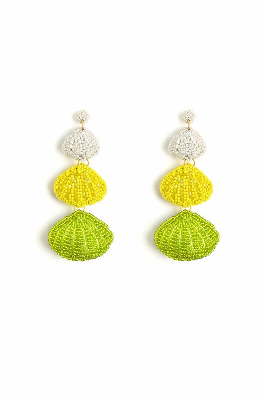 CITRUS SEASHELL EARRING