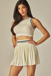 VARSITY STRIPES SKIRT