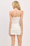STRETCH TWILL TUBED MINI