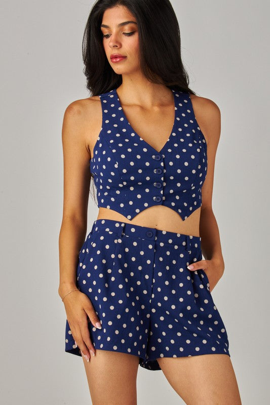 POLKA VEST SET