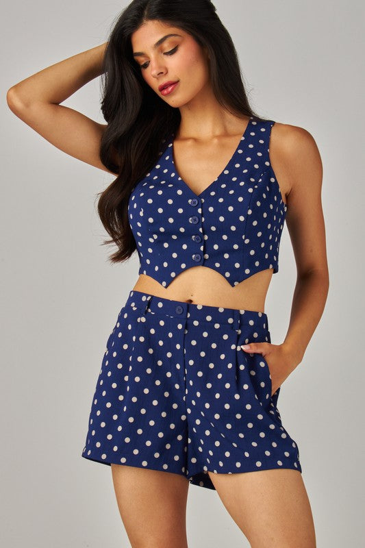 POLKA VEST SET