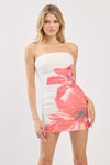 FLOWER MESH BEADED MINI
