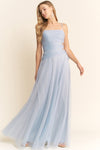 LIGHT BLUE CUT OUT MAXI