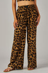 SILK LEOPARD PANT