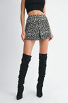 LEOPARD MINI SKORT