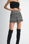 LEOPARD MINI SKORT
