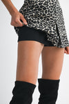 LEOPARD MINI SKORT