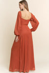 RUST LS GOWN
