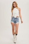 FLOWER SWEATER TANK