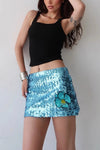 SEQUIN FLORAL ACCENT MINI