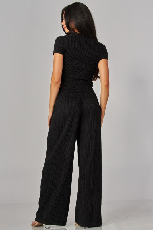 SHORT SLEEVE LOUNGEWEAR SET