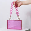 COLOR CLEAR CLUTCH