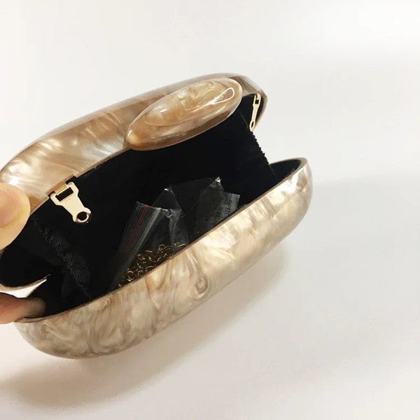 PEARL ROUND CLUTCH