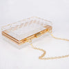 CLEAR ACRYLIC CLUTCH