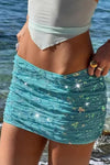 TURQ SEQUIN MINI