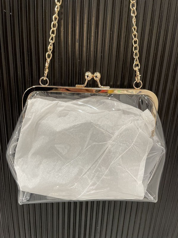 CLEAR CROSSBODY POUCH