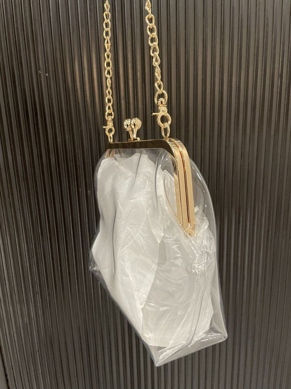 CLEAR CROSSBODY POUCH