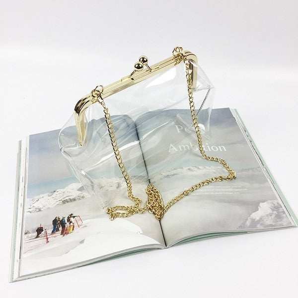 CLEAR CROSSBODY POUCH