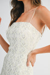 PEARL SEQUIN STRAP MINI