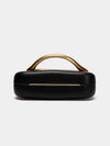 MATTE GOLD HANDLE CLUTCH