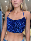 PAT SEQUIN TOP