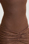 CHOCOLATE RHINESTONE MAXI