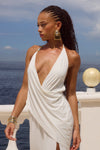 EILISH HALTER MAXI DRESS