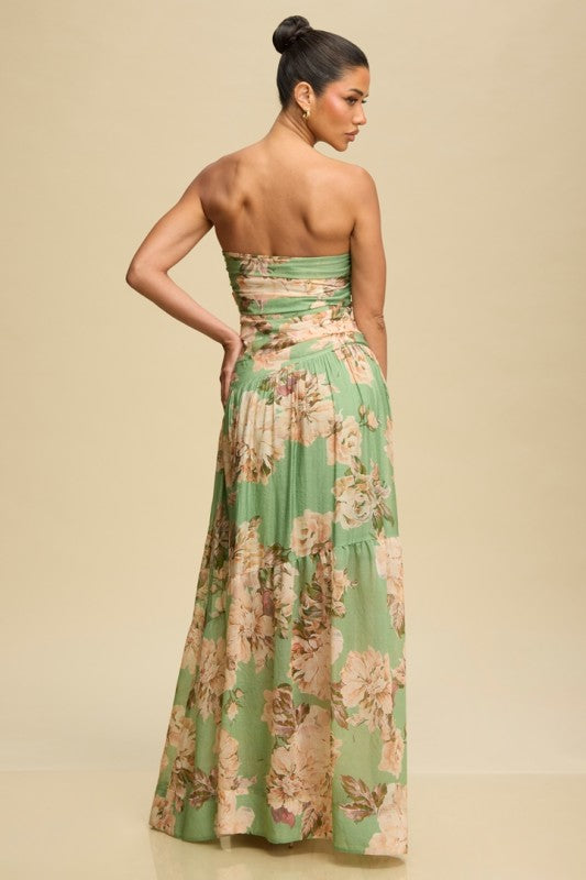VINTAGE FLORAL MAXI