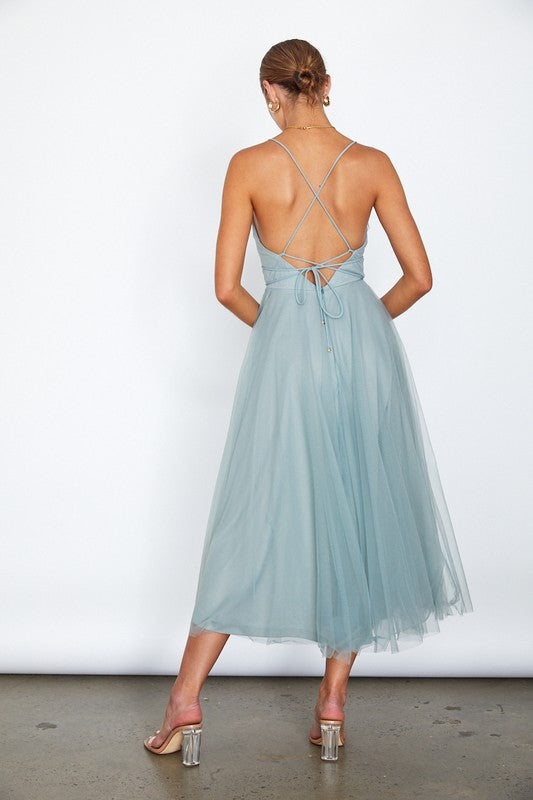 SAGE BALLERINA MIDI