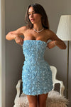 BLUE BLOSSOM DRESS