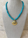 M3 TURQUOISE CHARM NECKLACE
