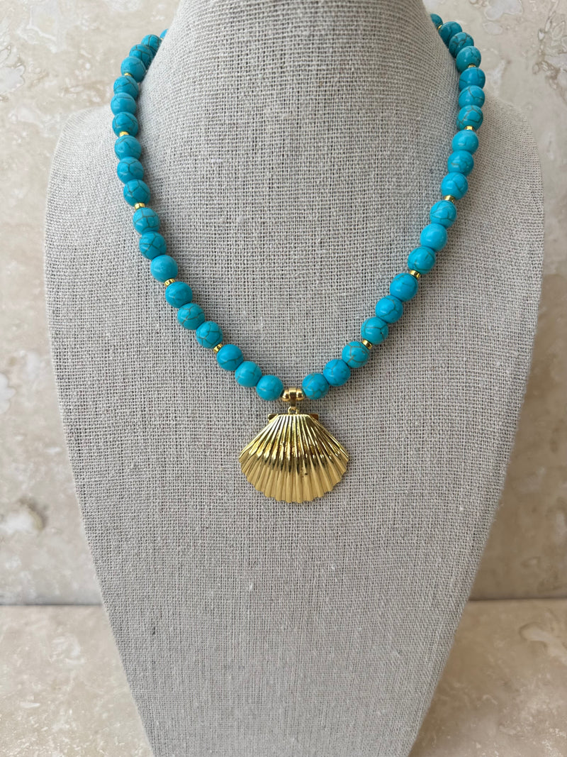 M3 TURQUOISE CHARM NECKLACE