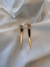 GOLD DAGGER EARRINGS