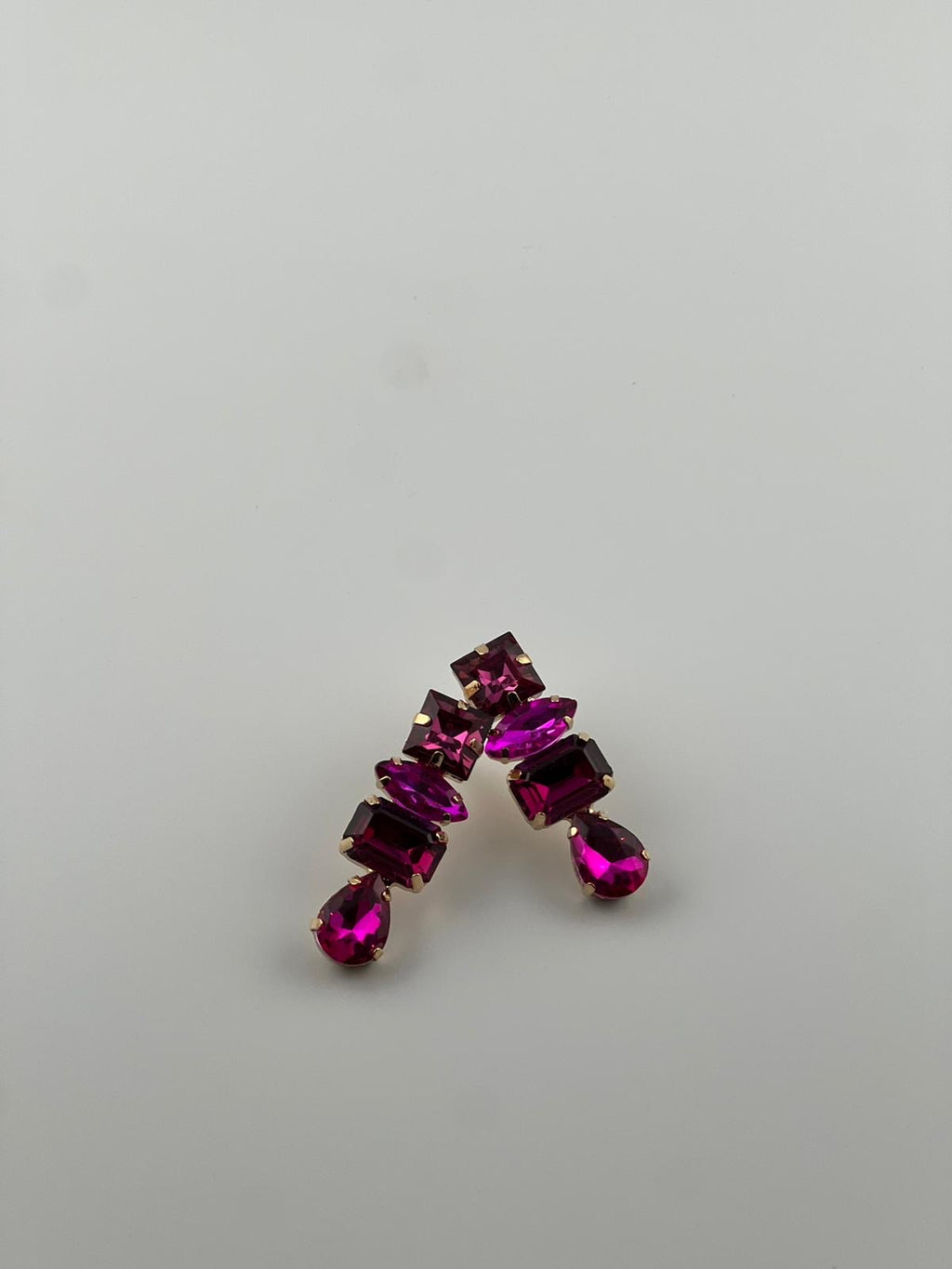 MULTI SHAPE STONE EARRING